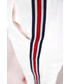 Spodnie Vaya Spodnie z lampasem MISI białe