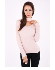 sweter Sweter MAJNAC różowy - Modoline.pl