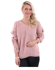 sweter Sweter DEBI różowy - Modoline.pl