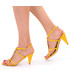 Sandały Vaya Sandały na szpilce LELIDIA żółte