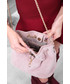 Shopper bag Modoline Worek z futerkiem PENNY różowy