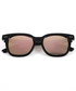 Okulary Venetto Okulary przeciwsłoneczne lustrzane różowe HARRY czarna