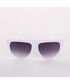 Okulary Venetto Okulary przeciwsłoneczne z grafitowymi szkłami SAINT TROPEZ białe