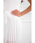 Sukienka Red 5 By Anja Sukienka plisowana LARA biała