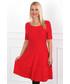 Sukienka Red 5 By Anja Sukienka TINUSA czerwona
