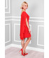 Sukienka Red 5 By Anja Sukienka EMI czerwona