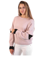 sweter Sweter KALINIO różowy - Modoline.pl