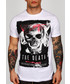 T-shirt - koszulka męska Exit Koszulka z printem THE DEATH biała