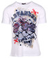 T-shirt - koszulka męska Exit Koszulka z printem ADVANCED biała