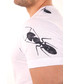 T-shirt - koszulka męska Exit Koszulka MRÓWA biała