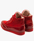 Botki Oleksy Czerwone sneakersy damskie 2104/539/955