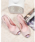 Sandały Oleksy Różowe sandały damskie skórzane KON5554-203-429/ORCHID