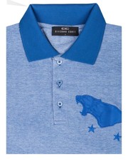 T-shirt - koszulka męska Polo AGOSTINO PLNS000020 - Giacomo.pl