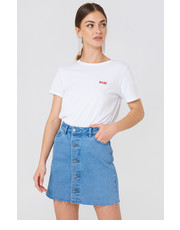 spódnica Spódnica jeansowa z guzikami - NA-KD.com