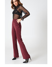 spodnie Spodnie garniturowe bootcut - NA-KD.com