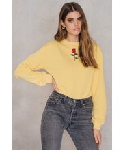 bluza Bluza z haftowaną różą - NA-KD.com