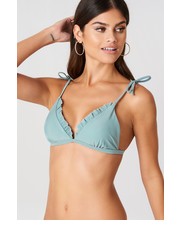 strój kąpielowy Góra bikini Triangle Frill - NA-KD.com