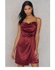 tunika Metallic Cowl Neck Dress - NA-KD.com