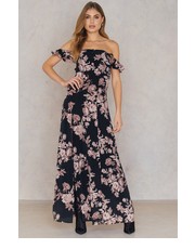 sukienka Długa sukienka Bardot - NA-KD.com