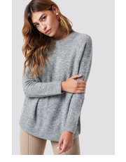 sweter Długi sweter z okrągłym dekoltem Nor - NA-KD.com
