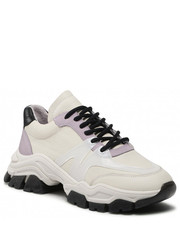 Sneakersy Sneakersy  - 66431-AT Off White/Cool Lilac/Black Nappa/Translucent Vinyl 3660 - eobuwie.pl Bronx