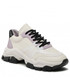 Sneakersy Bronx Sneakersy  - 66431-AT Off White/Cool Lilac/Black Nappa/Translucent Vinyl 3660