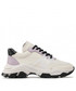 Sneakersy Bronx Sneakersy  - 66431-AT Off White/Cool Lilac/Black Nappa/Translucent Vinyl 3660
