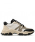 Sneakersy Bronx Sneakersy  - 66431-AT Off White/Black/Camel 3661