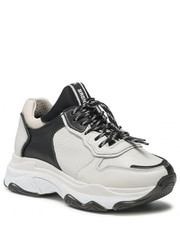 Sneakersy Sneakersy  - 66412-A Off White/Black 3104 - eobuwie.pl Bronx