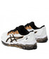 Półbuty dziecięce Asics Sneakersy  - Gel-Quantum 360 6 GS 1204A001 White/Black 101
