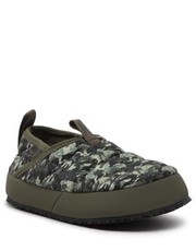 Kapcie dziecięce Kapcie  - Thermoball Traction Mule II NF0A39UX94W1 New Taupe Green Never Stop Camo Print/New Taupe Green - eobuwie.pl The North Face