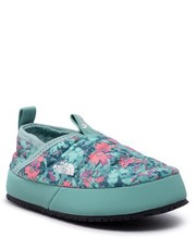 Kapcie dziecięce Kapcie  - Thermoball Traction Mule II NF0A39UX9W21 Coral Sunrise Forestland Floral Print/Wasabi - eobuwie.pl The North Face
