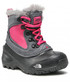 Trapery dziecięce The North Face Śniegowce  - Youth Shellista Extreme NF0A2T5V34P1 Zinc Grey/Cabaret Pink