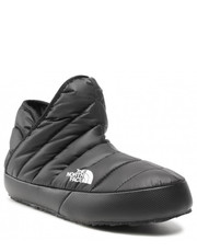 Kapcie Kapcie  - Thermoball Traction Bootie NF0A331HKY4 Tnf Black/Tnf White - eobuwie.pl The North Face