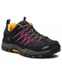 Półbuty dziecięce Cmp Trekkingi  - Kids Rigel Low Trekking Shoes Wp 3Q13244J Antracite/Bouganville 54UE