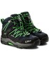 Trapery dziecięce Cmp Trekkingi  - Kids Rigel Mid Trekking Shoes Wp 3Q12944K B.Blue/Gecko 51AK
