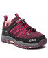 Sportowe buty dziecięce Cmp Trekkingi  - Kids Rigel Low Trekking Shoes Wp 3Q13244 Ptunga//Peach 05HM