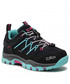 Sportowe buty dziecięce Cmp Trekkingi  - Kids Rigel Low Trekking Shoes Wp 3Q13244 B.Blue/Acqua