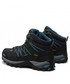 Buty sportowe Cmp Trekkingi  - Rigel Mid Trekking Shoe Wp 3Q12947 Antracite/Deep Lake