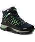 Buty sportowe Cmp Trekkingi  - Rigel Mid Trekking Shoes Wp 3Q12947 B.Blue/Gecko 51AK