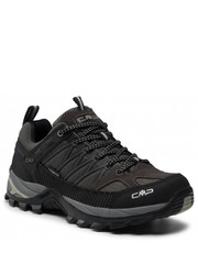 Buty sportowe Trekkingi  - Rigel Low Trekking Shoes Wp 3Q54457 Grey U862 - eobuwie.pl Cmp