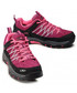 Półbuty Cmp Trekkingi  - Kids Rigel Low Trekking Shoes Wp 3Q13244J Berry/Pink Fluo 05HF