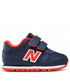 Półbuty dziecięce New Balance Sneakersy  - IV500PN1 Granatowy
