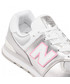 Półbuty dziecięce New Balance Sneakersy  - GC574LF1 Srebrny