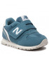 Półbuty dziecięce New Balance Sneakersy  - IZ373BF2 Niebieski