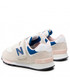 Półbuty dziecięce New Balance Sneakersy  - PV574LK1 Beżowy
