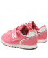 Półbuty dziecięce New Balance Sneakersy  - YZ373BP2 Różowy