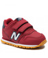 Półbuty dziecięce New Balance Sneakersy  - IV500BF1 Czerwony