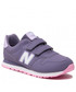 Półbuty dziecięce New Balance Sneakersy  - GV500BB1 Fioletowy