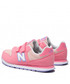 Półbuty dziecięce New Balance Sneakersy  - GV500SS1 Różowy